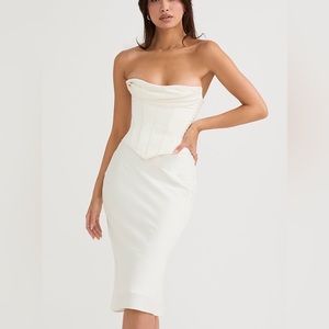 House of CB Sienna Ivory Dress NWT